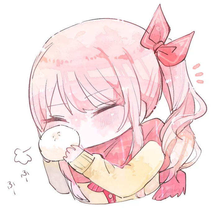 中華まん食べてる瑞希なら描いたことあるよ…!kore…! 