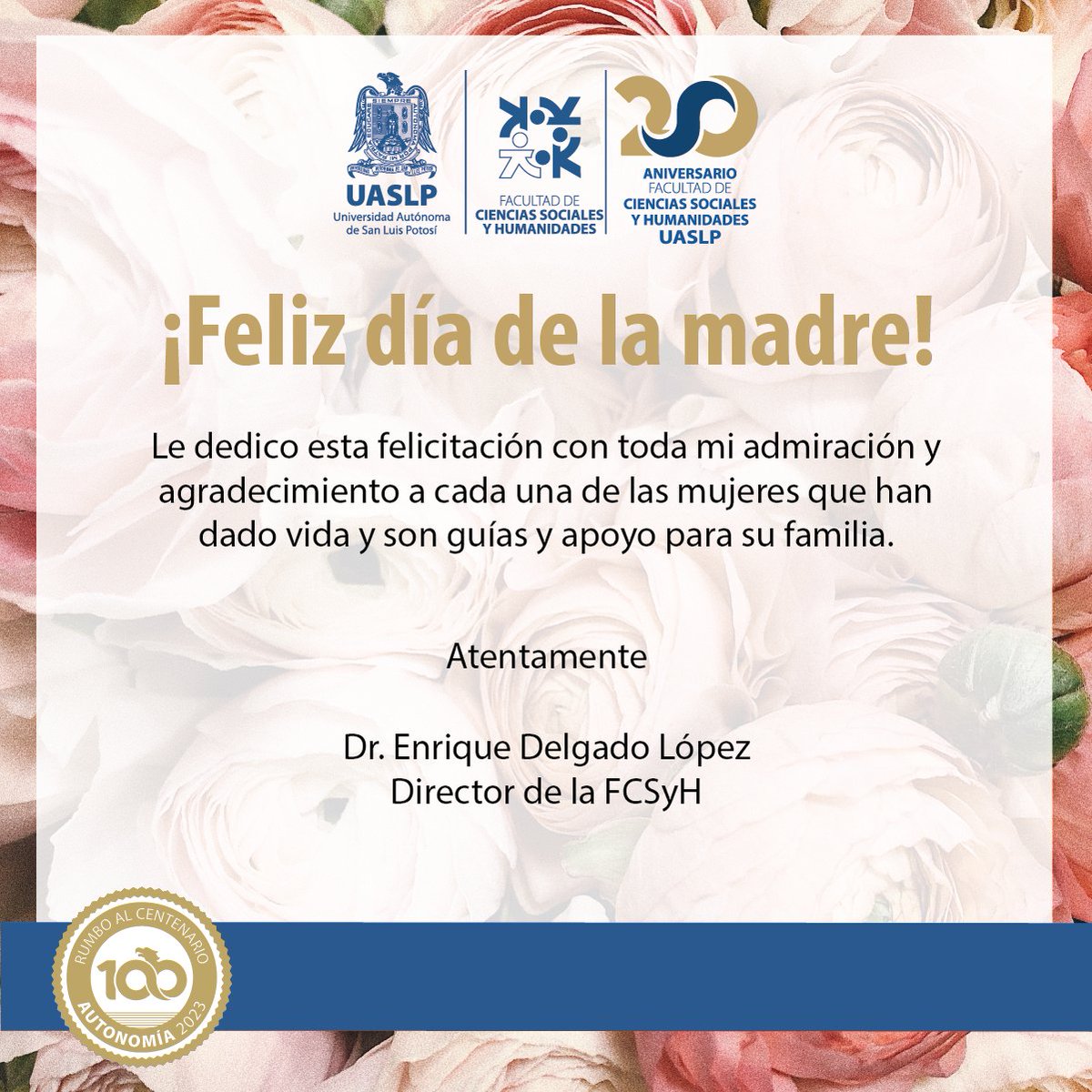 csyhUASLP's tweet photo. #10de Mayo
¡Felicidades!🎉💐 https://t.co/4ILDGyV8vq