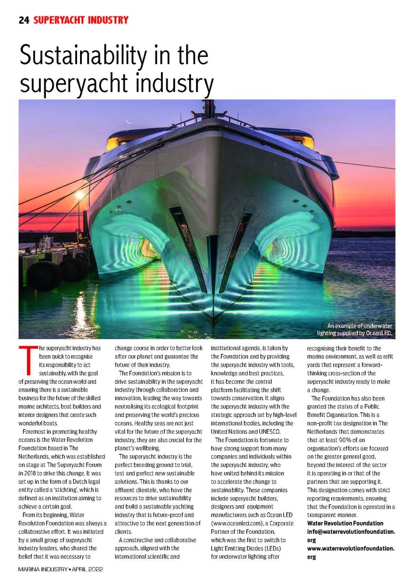 OceanLED tweet media