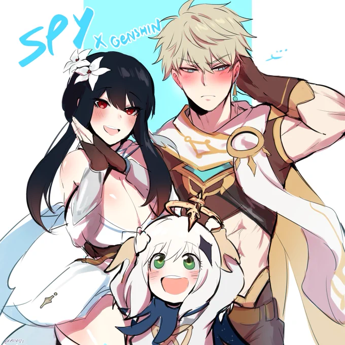 SPY x Genshin 🥹

#SPYxFamily 
#SPY_FAMILY 
#原神 