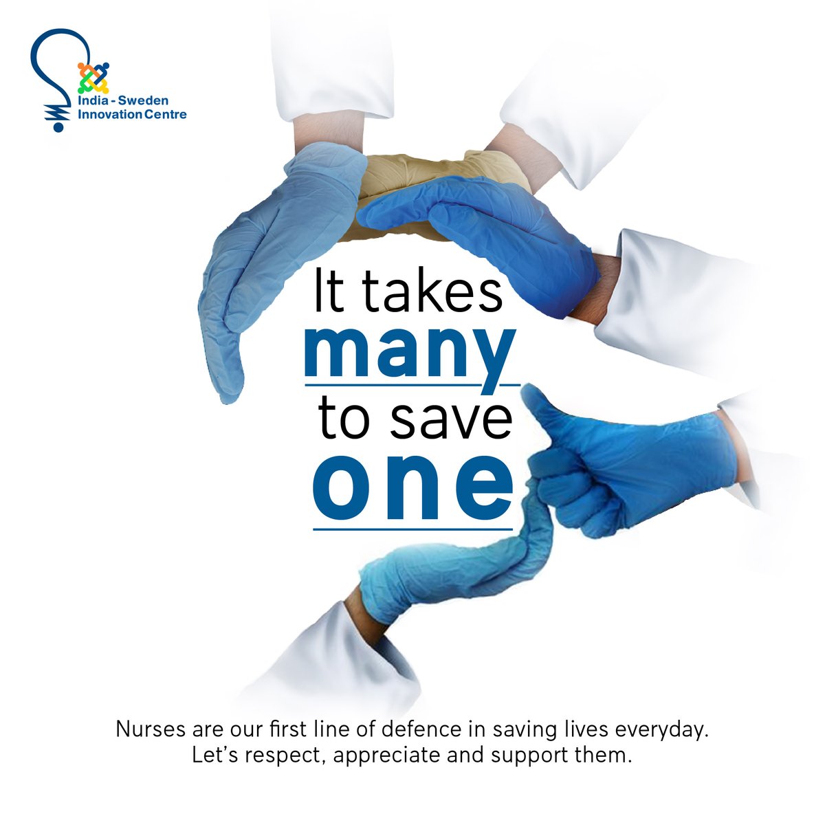 IndiaSwedenIC's tweet photo. #ISHIC
As we enter the week where we celebrate International  Nurses day we thank all Nurses across the world for the difference they make in patients' lives every single day. Nurses are the beating heart of healthcare whose daily efforts provide patient-centric care. https://t.co/pDwiYJz8uK
