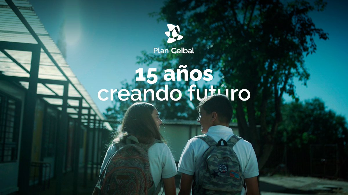 Tecnología y pedagogía juntas al servicio de los aprendizajes. Somos acción y reflexión, innovación y cambio. Somos Ceibal. #ceibal15anos