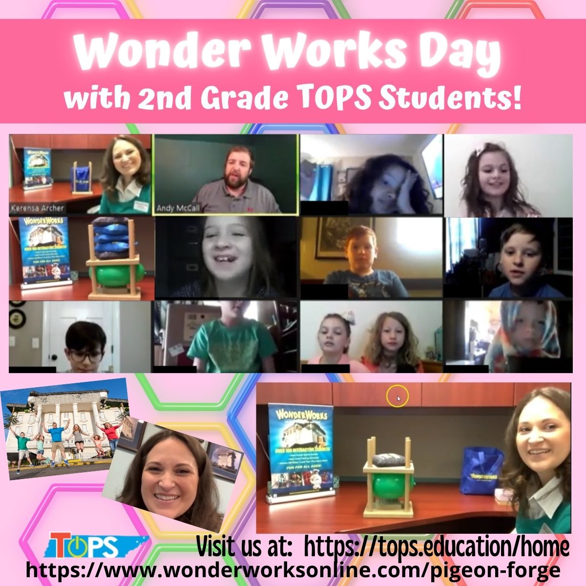 TOPS students enjoyed learning about the interesting exhibits at <a href="/WonderWorksTN/">WonderWorks Pigeon Forge</a>  Thank you for sharing your love of Science with our students! I loved seeing the scientific thought and discussion they had. 
#tntops #onlineschool #highqualityonlinelearning #tnpublicschool