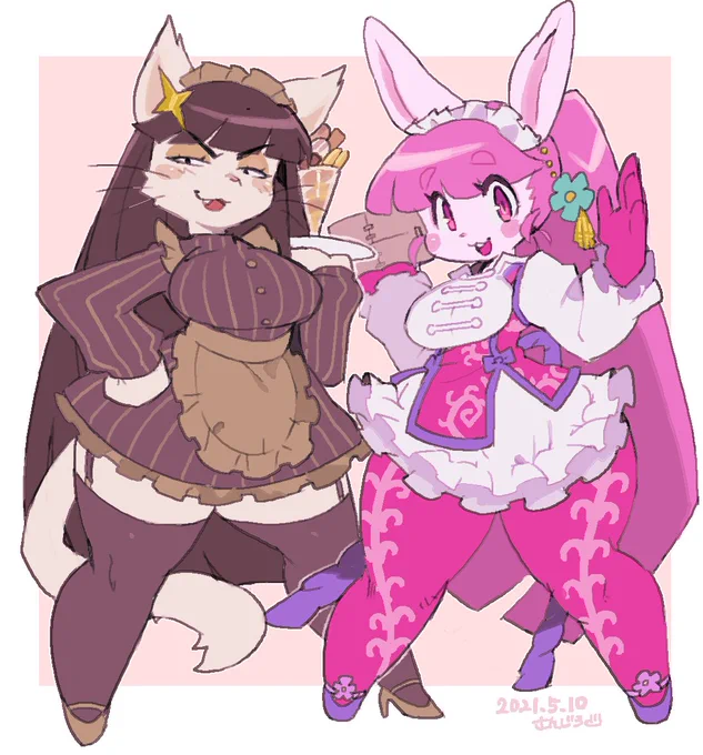 メイドの日!?(またくどい過去絵)
#メイドの日 