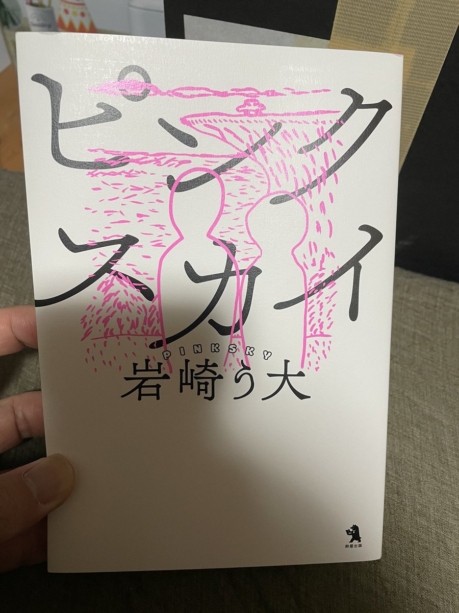 寝る前の読書に、う大さんの「ピンクスカイ」を買った。ワクワクする! 