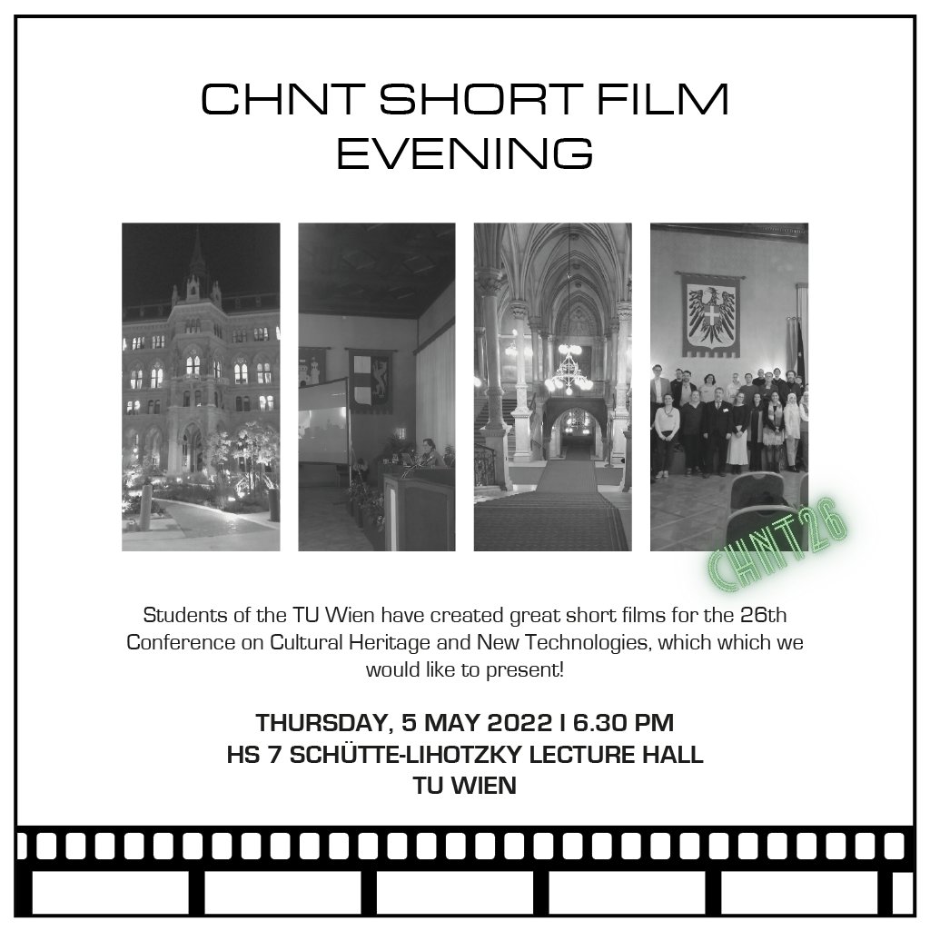 CHNTVienna's tweet photo. Check out the great short films that TU Wien students have made about the CHNT 🥳🥳🥳
https://t.co/5S7G7u7gFZ https://t.co/FwSBvexiCL
