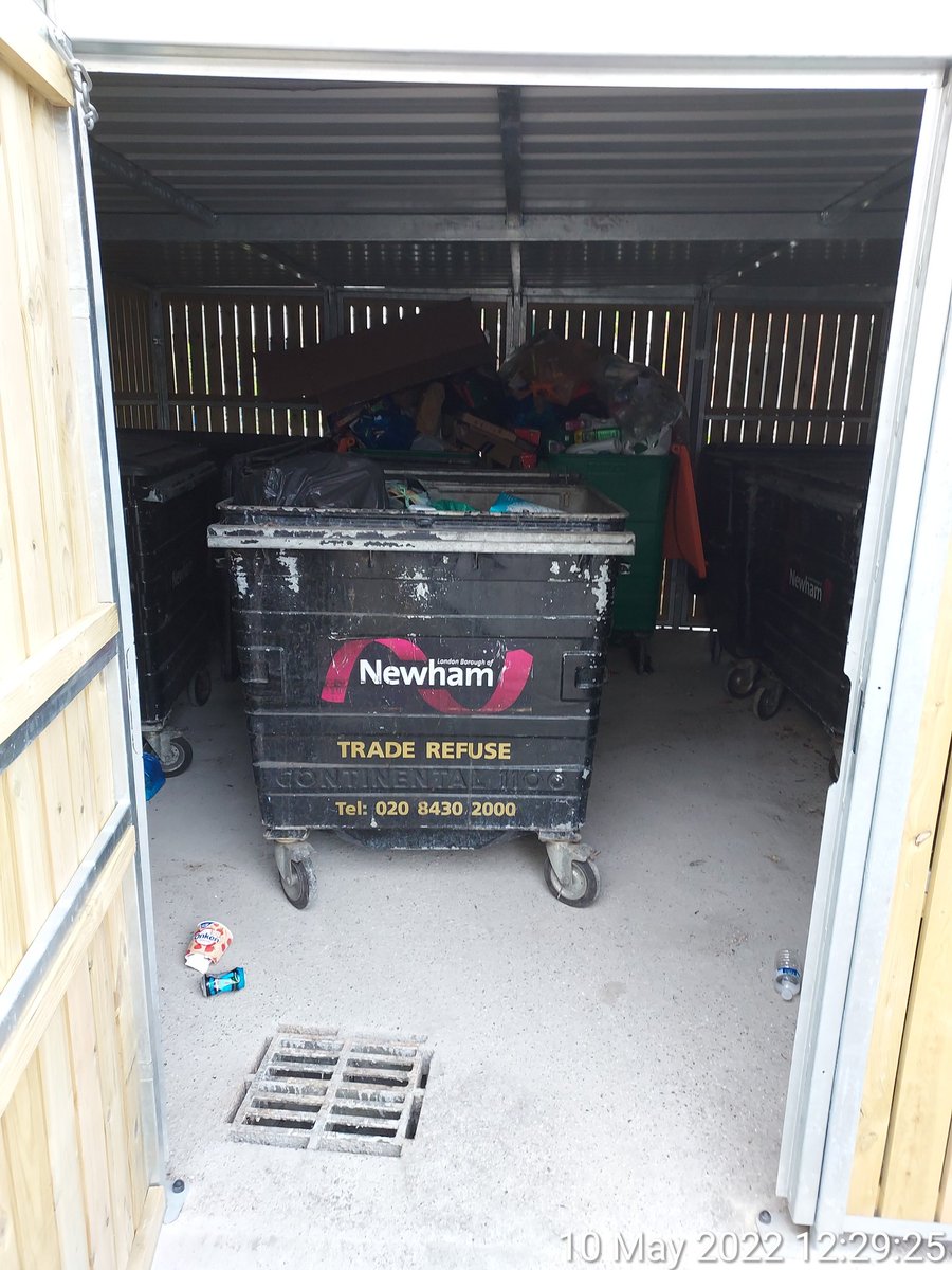 Monthly Inspections completed at Margaret McMillan House today. Great to see the bin store is being looked after a bit better! #TeamPurple