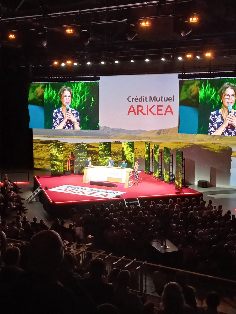 C'est parti pour l'assemblée  générale 2022 de <a href="/cmarkea/">Crédit Mutuel Arkéa</a> en direct Cesson Sevigné, très heureux d'avoir participé à la fabrication de ce temps fort de la vie du groupe !