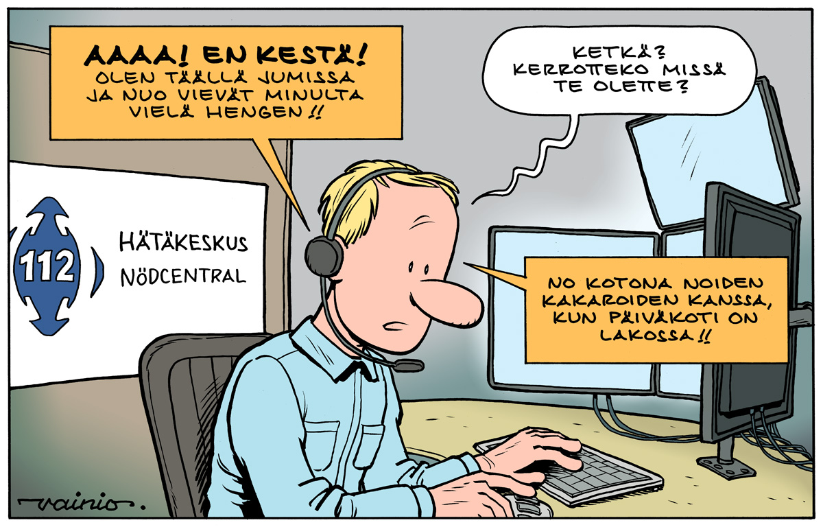 Päiväkodit lakossa. Vantaan Sanomat, Länsiväylä, 7.5.2022.