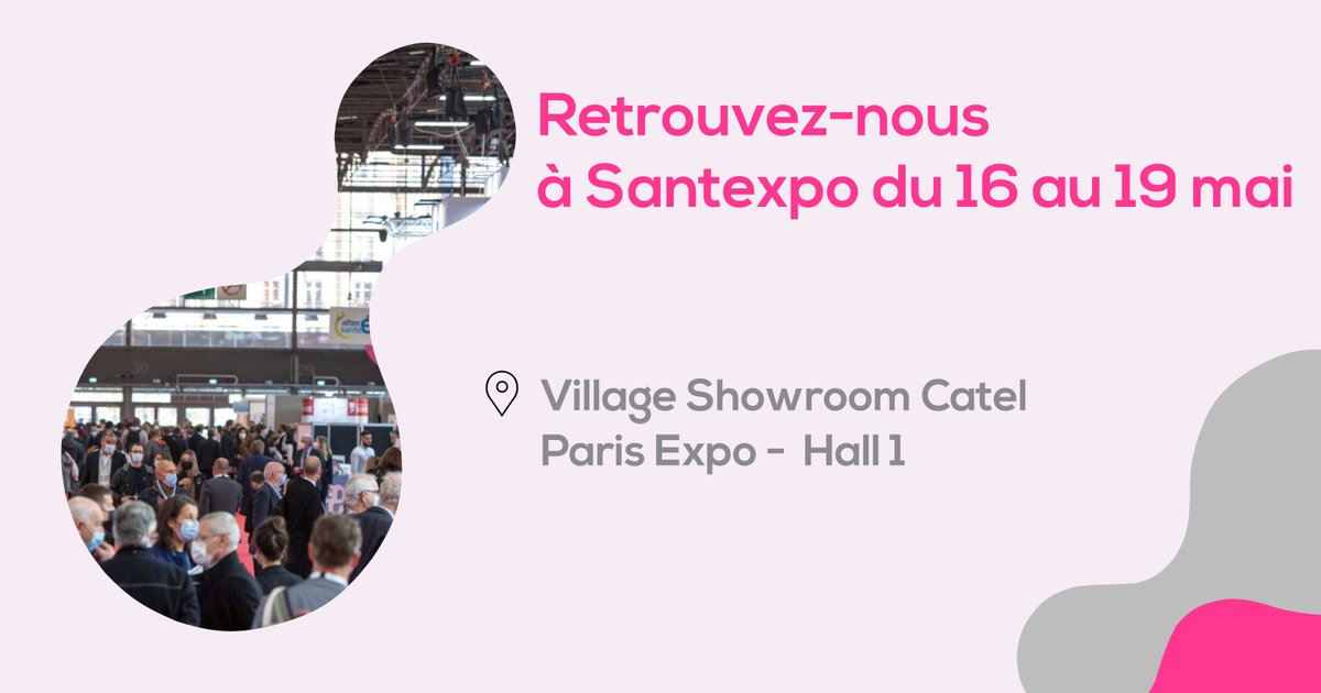ColnecHealth's tweet photo. C'est l'occasion de nous retrouver et l'opportunité de découvrir les actus #Colnec pour l'ensemble des acteurs de la #santé. Pour fixer un rdv-démo avec nous https://t.co/OrVektfJCU Vos badges visiteurs 👉https://t.co/hrw0f7nY6E  #esante #coordination 
@parisSANTEXPO @CatelReseau https://t.co/gN5NY1zCEs