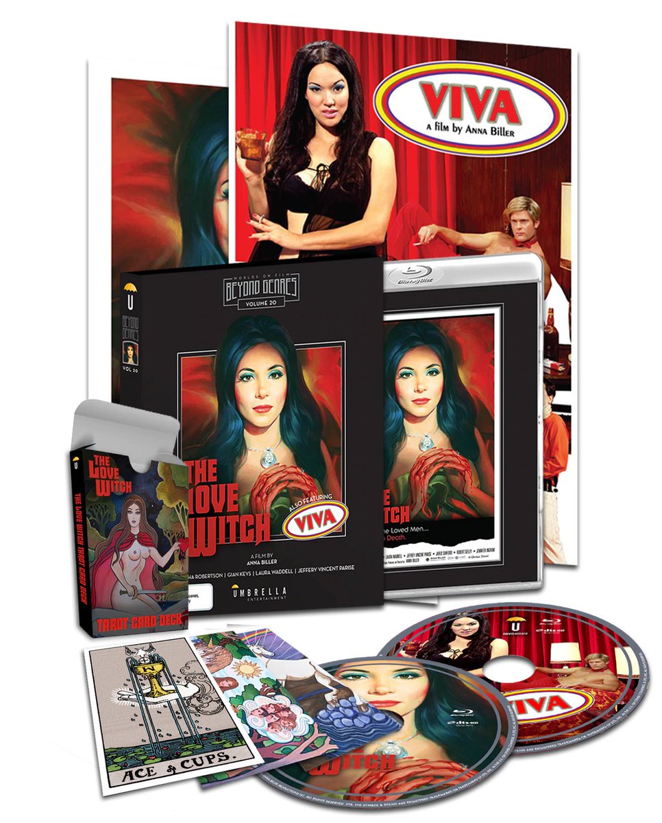 disc_connected's tweet photo. ***ANNOUNCEMENT***

Coming on July 6th from @UmbrellaEnt from their #BeyondGenres line: #TheLoveWitch (2016) with bonus #Viva (2017)!

#BluRay #PhysicalMedia #BluRays #BluRayCollectors #Collectors #CultMovies #DiscConnected #UmbrellaEntertainment https://t.co/ME4kur7kcP