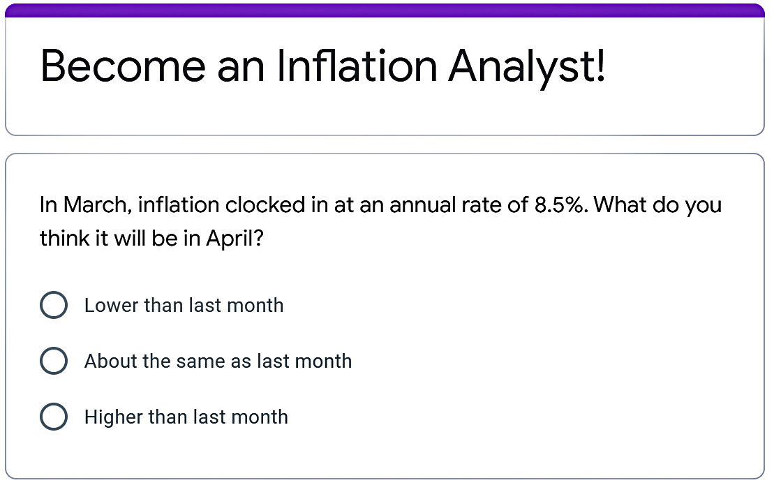 Kevin Drum on Twitter "April inflation poll https//t.co/iAcXrhm7cU