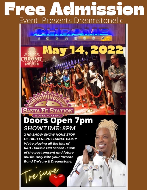 DustyyLaneBand's tweet photo. 💥ONE NIGHT ONLY! Get THERE EARLY! The #MUCHO Anticipated Tre'Sure &amp; Dreamstone Band is back &amp; I WILL BE WITH THEM! 💯 Come on out be ready for a Tre'Sure Party!
 https://t.co/M0mLjRmLrl #KLEOLane
#BaddestBandInVegas  #livemusic @DreamstoneLive 
@stationcasinos @KimNews3LV https://t.co/5Jdzlu5c7o