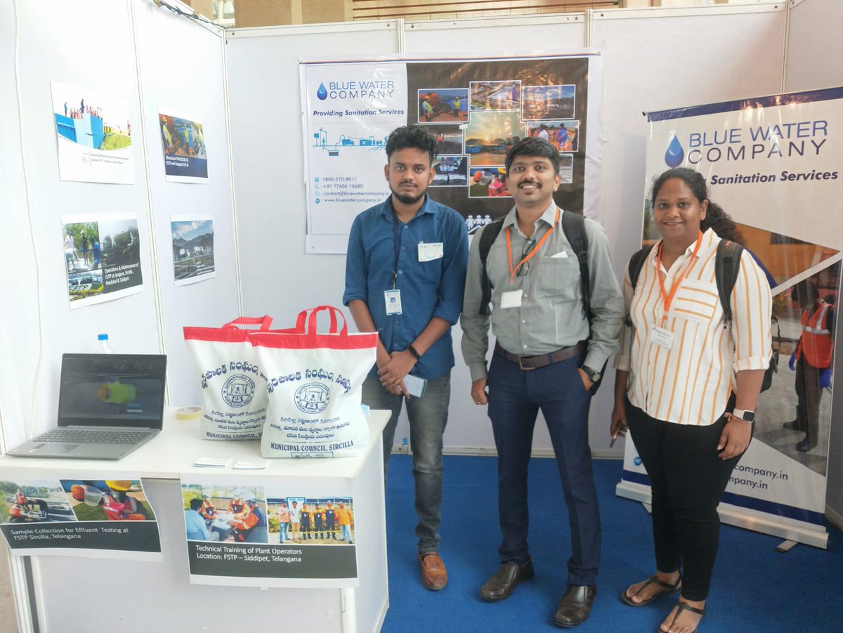 BlueWaterCompa1's tweet photo. @BlueWaterCompa1 participated at  @INKWASH_summit 2022 . It was really  great time witnessing new innovations and start up in WASH . Way to go India. Thank you @ASCIMEDIA  for organizing such event. 
@Chary_VSC @malinireddy @NFSSMalliance   @KTRTRS @cdmatelangana @MoHUA_India @ https://t.co/hBhskwkss3