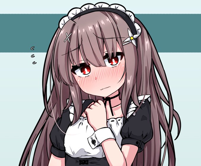 #メイドの日
ユユちゃんにメイド服着せました! 