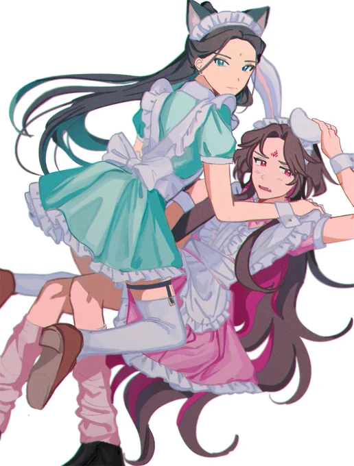 #メイドの混世魔王洛冰河ちゃんが見れるタグ
+沈清秋 で冰秋💓 