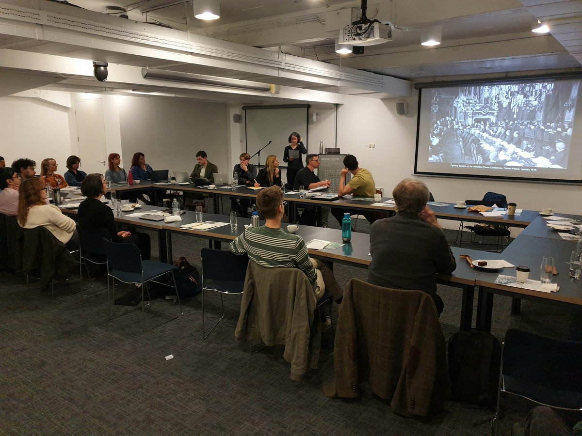Next up are <a href="/JessicaReinisch/">Jessica Reinisch</a> and <a href="/lauracforster/">Laura C Forster</a> - with commentary by @davidbrydan - on Laboratories of Cooperation: International Organisations, Experts and Technical Conferences.