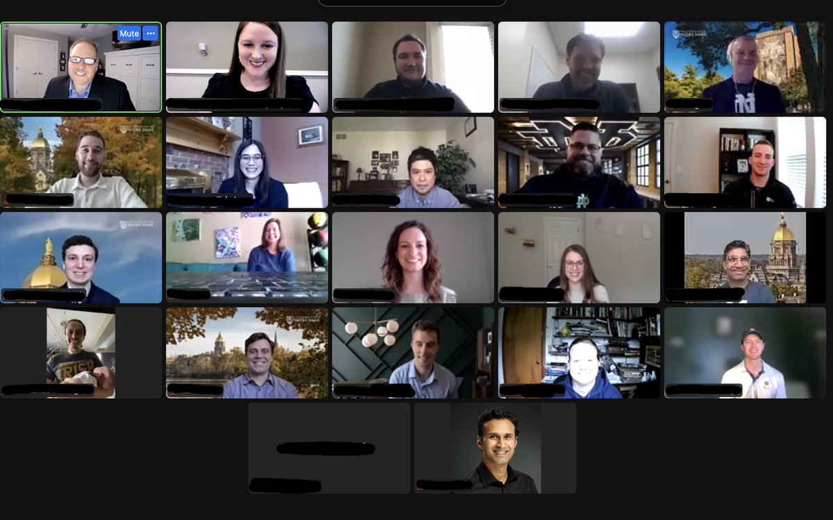 We celebrated virtually with the #Classof2022 this weekend so that anyone not able to come to campus had a chance to wish the graduates well! Thank you to Fr. Pete McCormick from <a href="/NDMinistry/">ND Campus Ministry</a> and <a href="/NDscience/">Notre Dame Science</a> Dean Schnell for joining us!