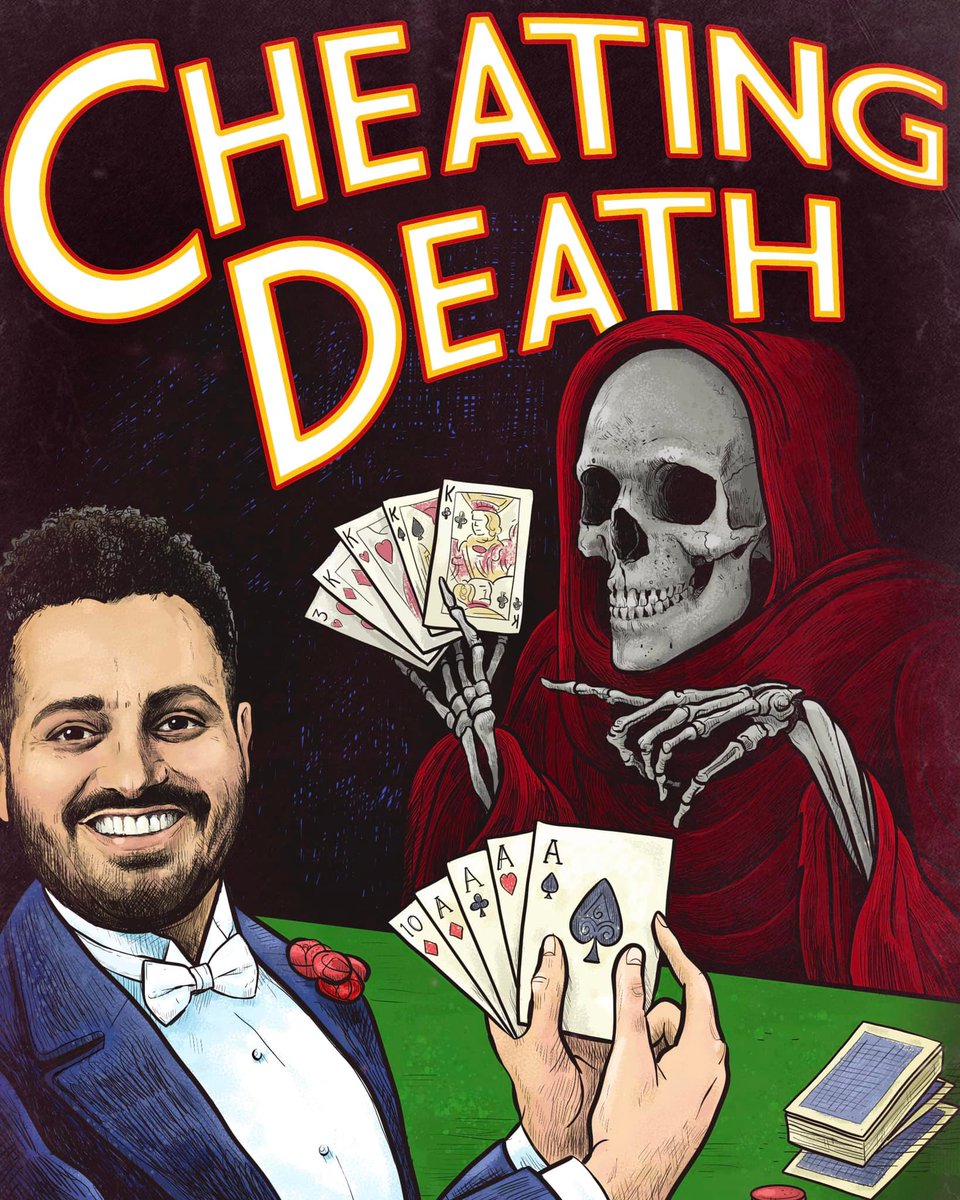 schafferthedark's tweet photo. Wishing a very happy birthday to the Joker to my Commissioner Gordon, @NelsonLugoMagic! Somebody get this guy a pie! Oh! And if you're in the Orlando area, please go see his amazing one-man show "Cheating Death" at the Orlando Fringe, May 20th - May 29th! #LugoDay https://t.co/5l2yev0m2f