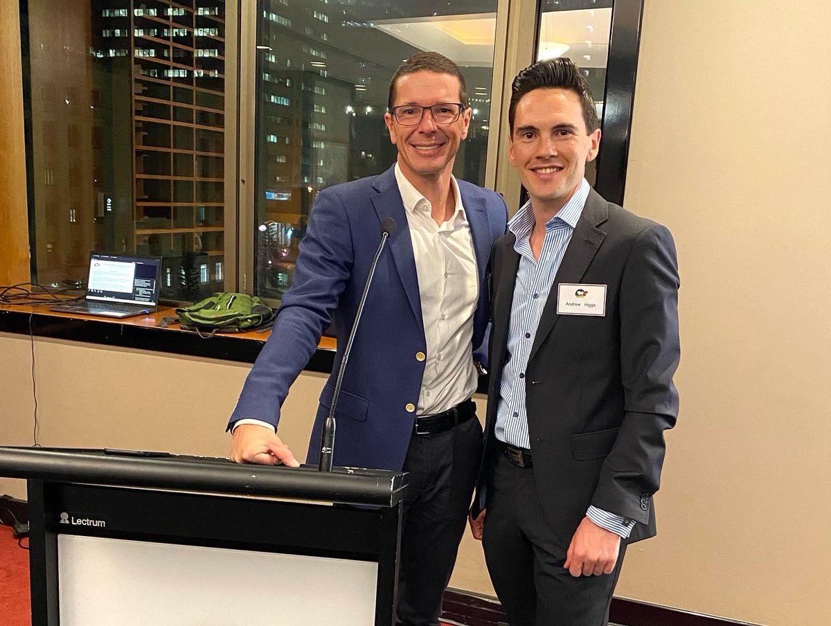andrewthiggs's tweet photo. Welcoming @rjmontgomery tonight to our Queensland Investors Club (QIC) dinner meeting.  As CIO of Montgomery Investment Management, Roger has grown FUM to over $1.5 billion.  Thank you again Roger! Join QIC at: https://t.co/W6CGdtpIu3

#Investing #Shares #Equities #Trading #QIC https://t.co/VSJ9nNKRJJ