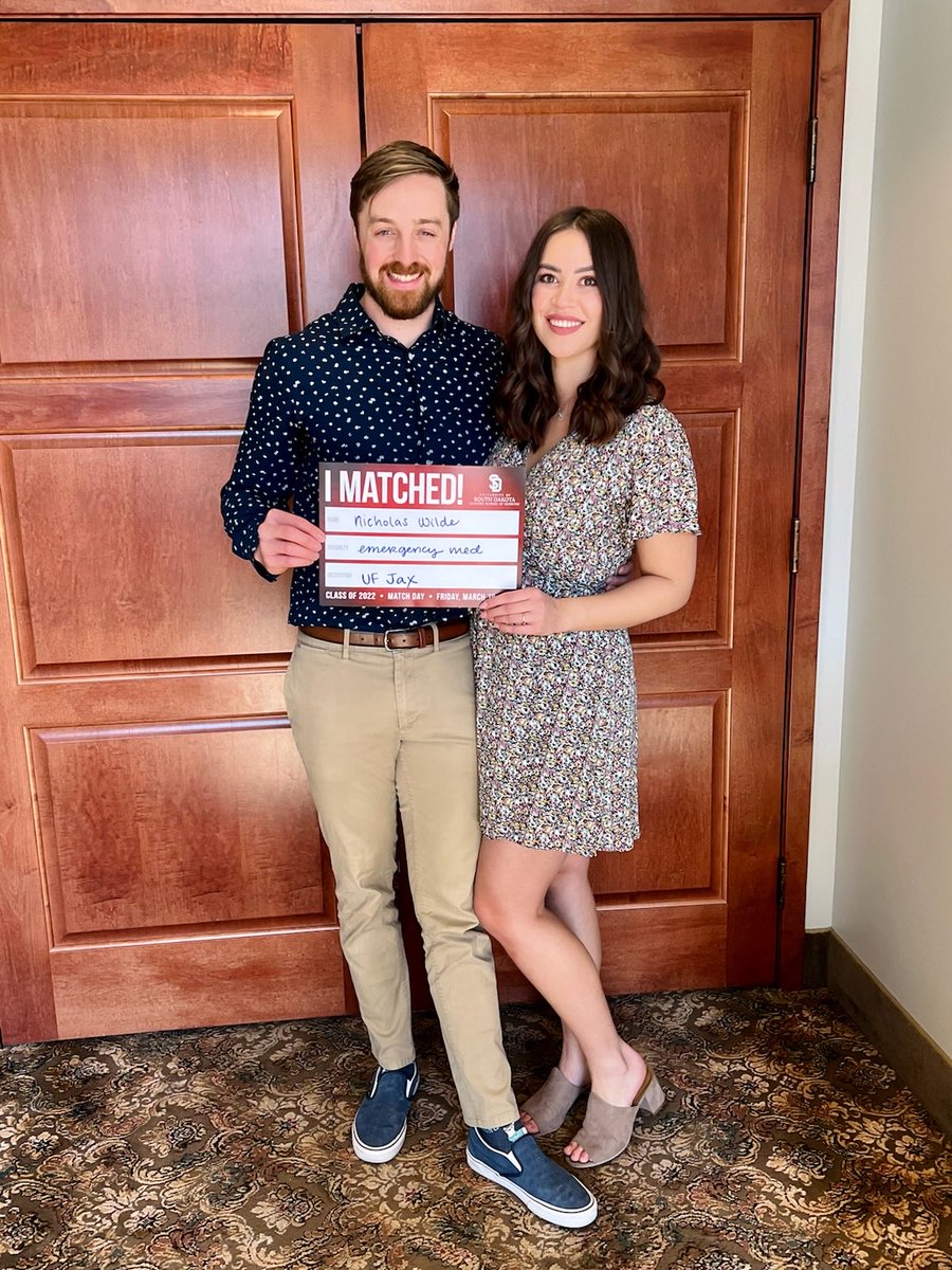 UFJaxEM's tweet image. Next up for #InternIntros is Dr. Nicholas Wilde. Nick is joining us from the University of South Dakota Sanford School of Medicine. Nick is moving to Jax with his girlfriend, Megan. Nick is backpacking through Thailand before residency! Welcome to the #ShandsFam Nick! #JaxEM