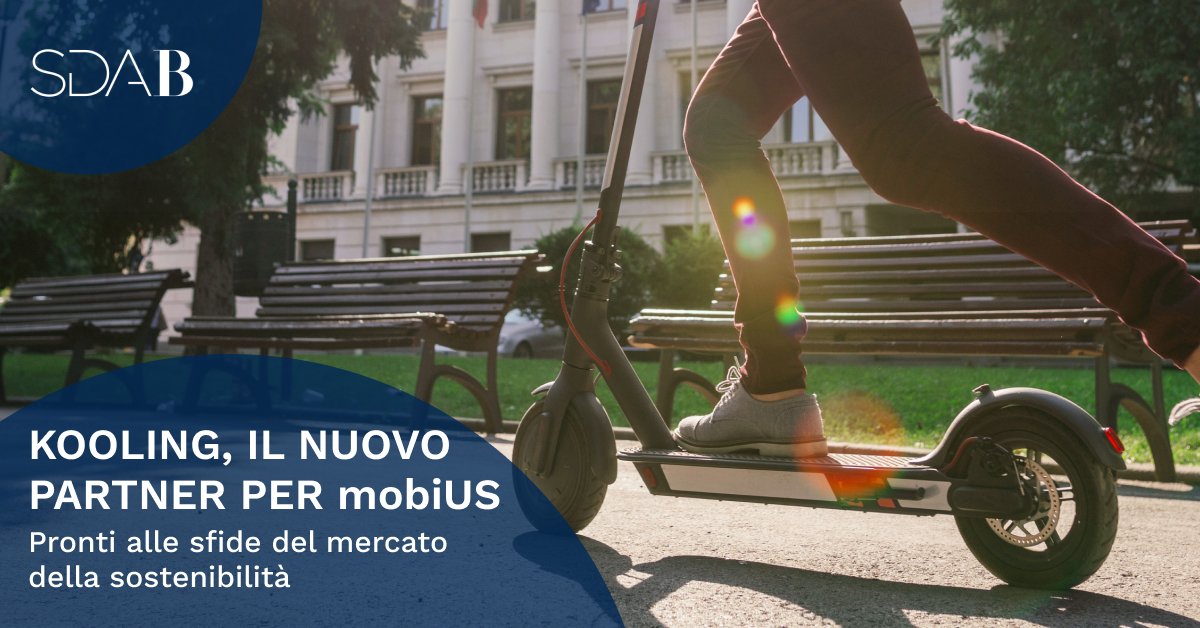 sdabocconi's tweet photo. MobiUS, il Lab di #SDABocconi in collaborazione con Atlantia, ha un nuovo partner, Kooling che si unirà nella ricerca dei megatrend sostenibili offrendo una preziosa risorsa a imprese e stakeholder.
Leggi la news: https://t.co/wSGNxOvHmU
#MobiusLab #sharingeconomy https://t.co/wUuFHYlLzB