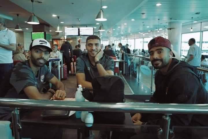 الرجاله فى طريقهم للجزائر لحسم الصعود للنهائي ♥️♥️
#StopCafCorruption