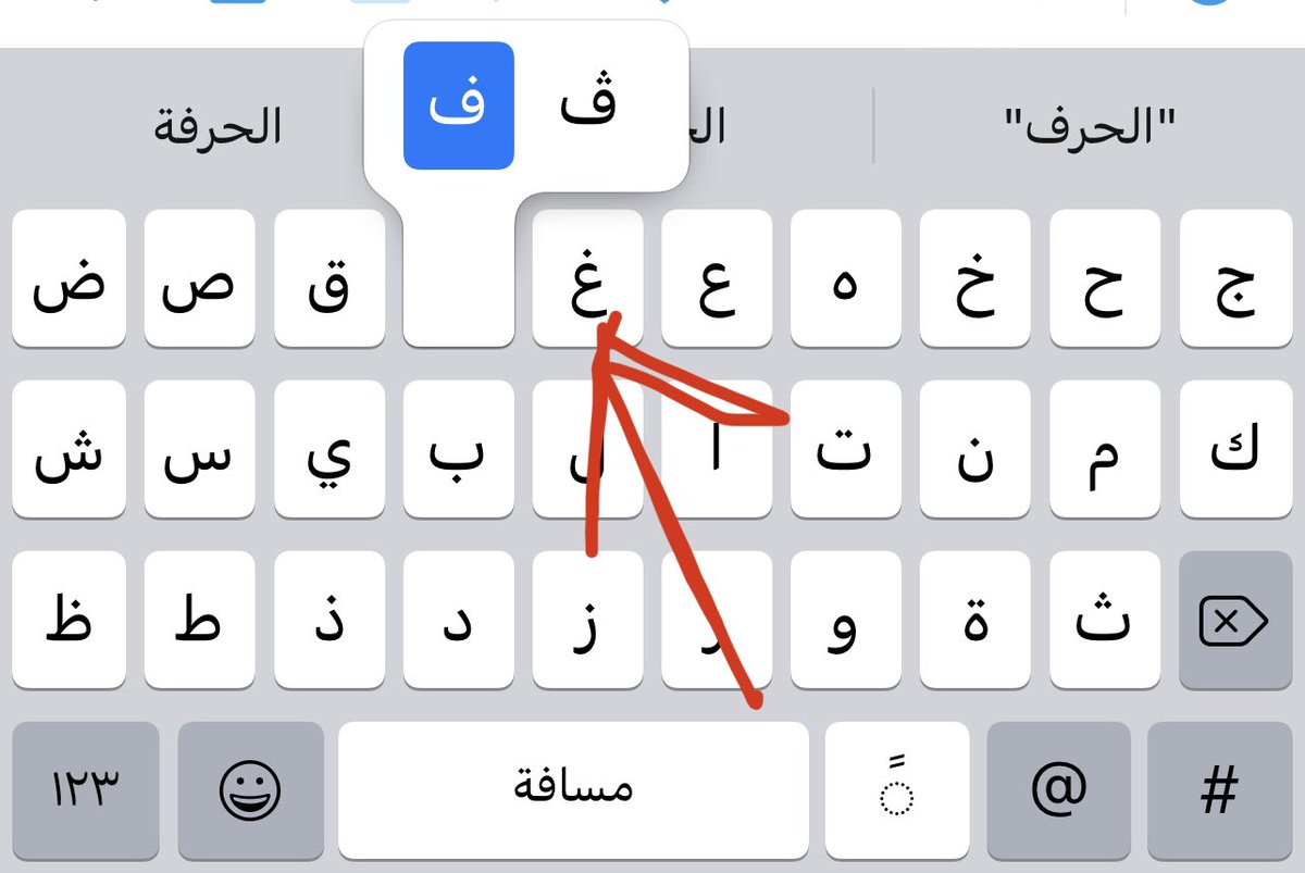 لكن لا تزال الكيبوردات العربية ومن ضمنها الالكترونية (شاشات اللمس) تفتقر لهذا الحرف المهم