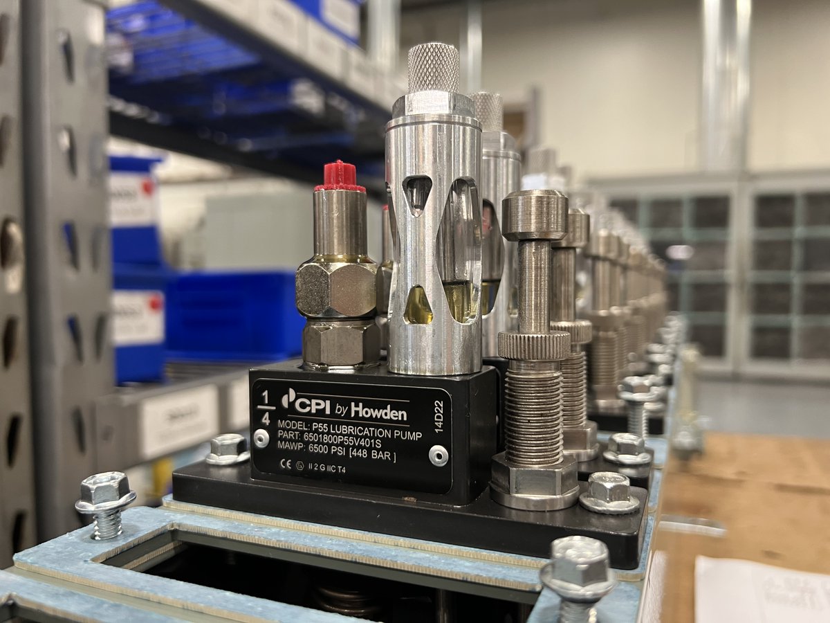 CPICompressor's tweet photo. CPI provides industry-leading lubrication system products and services, partnering with our customers to develop individual solutions to their unique lubrication needs.
https://t.co/Cv79A2KIeH https://t.co/Ot0AO18Ylc