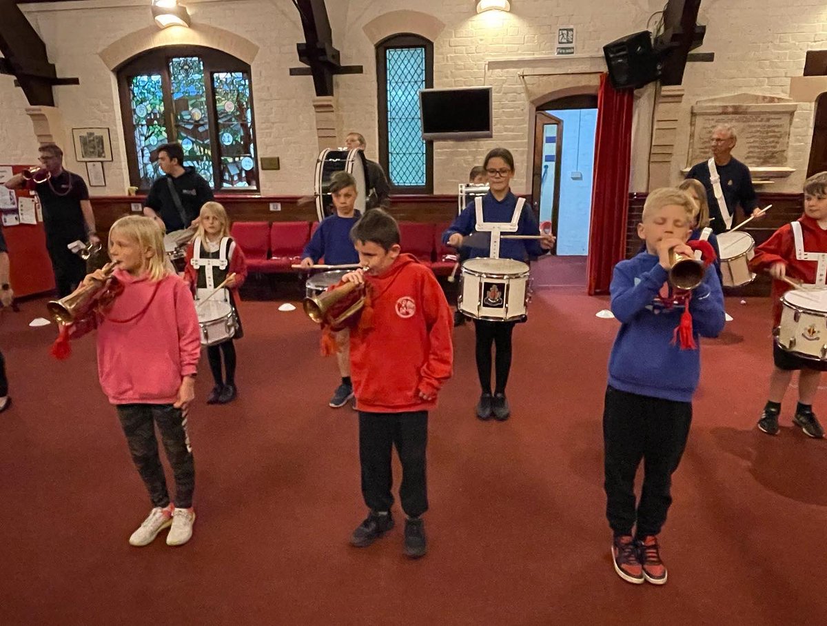 bbinnottingham's tweet photo. Last night was our last band practice before @NottsCountyShow, we are looking forward to performing this weekend at 2.30pm on stage in the George Stevenson Hall and then in the Arena at 4.45pm. 

#BoysBrigade
#FaithInYoungPeople
#OpenToBB
#NottsCountyShow
#NottsCountyShow2022 https://t.co/RCZpZApqh9