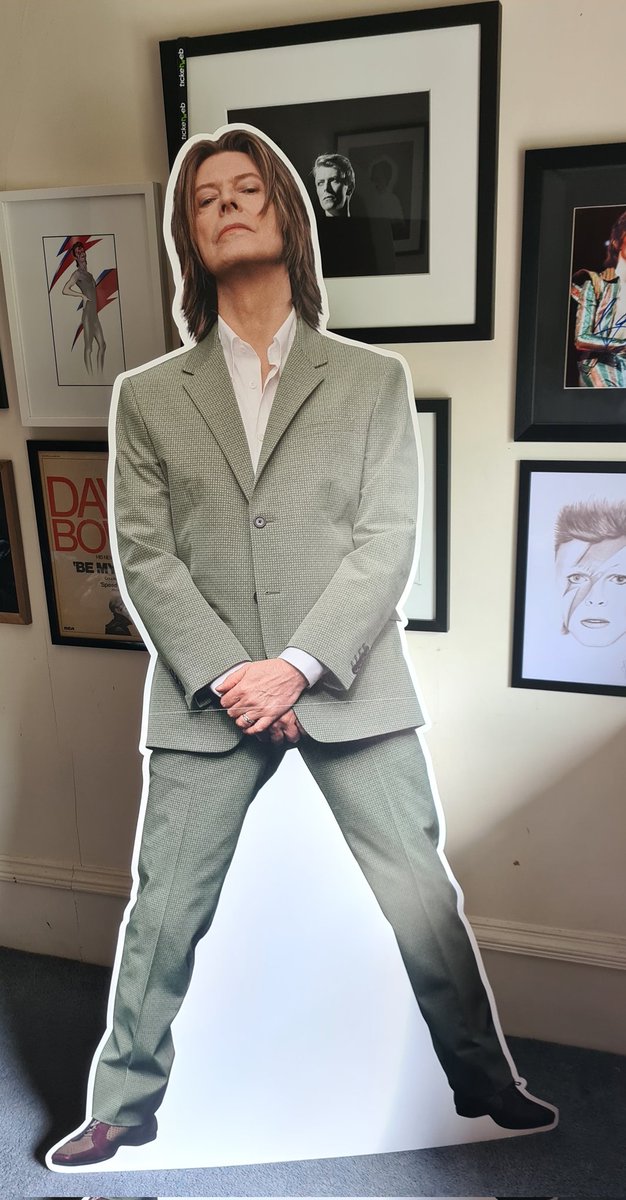 love_me_avenue's tweet photo. DAVID BOWIE is in every room. #Toy #BowieForever #shoppromo https://t.co/NZsWszTGDZ