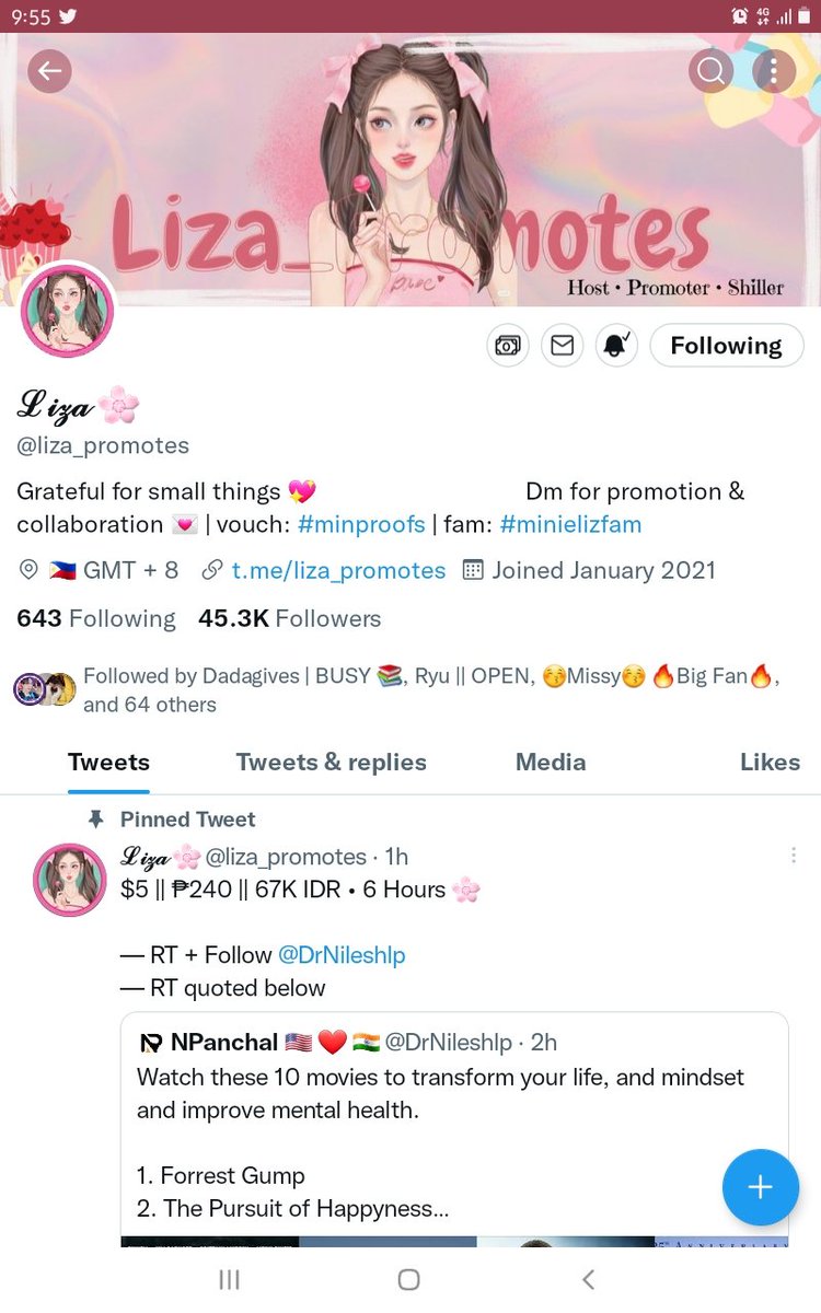 ArleneVillamer's tweet photo. @liza_promotes Done https://t.co/CZD7XGt83Z