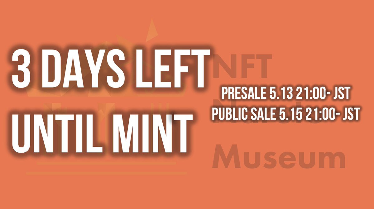 naruto_museumGL's tweet photo. Only 3 days left until MINT!
There still is room for WL ;)

Check out our Discord⬇️

https://t.co/aGsqG8EuuI https://t.co/gAYvlKBxBc