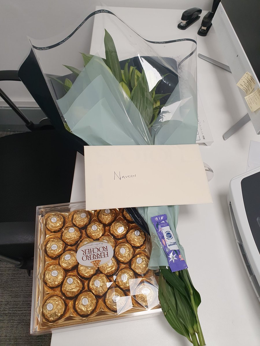 Ahh such a lovely gesture from my client today 🌞 @AmnestySols