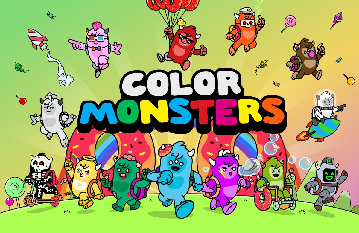 PowerMonsters 🌈 Minting now tweet media