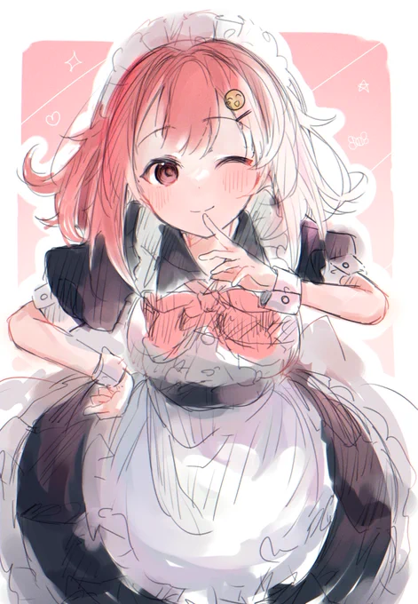 メイドの日らくがきえむちゃん
 #メイドの日 #Prsk_FA 