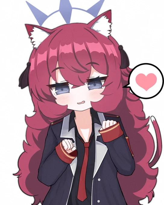#ブルアカ   イロハ...(ねこ)
