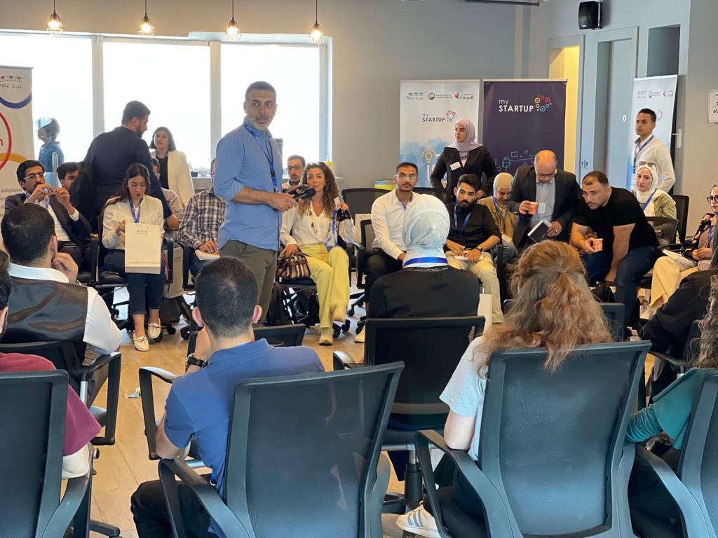 mySTARTUPorg's tweet photo. It is extremely exciting kicking off mySTARTUPs 4th cohort. Many new fresh ideas have joined this cohort.
We are honored to be a part of our new startups journey and path of success.
@INJAZorg 
@issfjo 
@cewasMiddleEast 
@CBIE_BCEI 
#leapjordan https://t.co/5lORPAqV2j