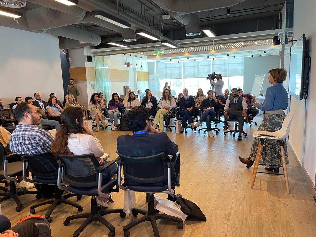 mySTARTUPorg's tweet photo. It is extremely exciting kicking off mySTARTUPs 4th cohort. Many new fresh ideas have joined this cohort.
We are honored to be a part of our new startups journey and path of success.
@INJAZorg 
@issfjo 
@cewasMiddleEast 
@CBIE_BCEI 
#leapjordan https://t.co/5lORPAqV2j
