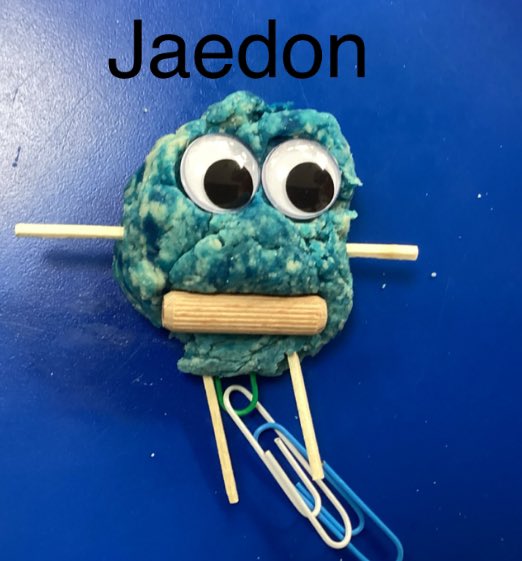 LarkHallPrimary's tweet photo. We read our Power of Reading text, ‘The Bog Baby’, without looking at the pictures then used the description and our imagination to make what we thought The Bog Baby looked like. They took photos of their creations and typed their own names #lhblp #lhuecl #lhcomputing #lheyfs2122 https://t.co/frRKQDAHEM