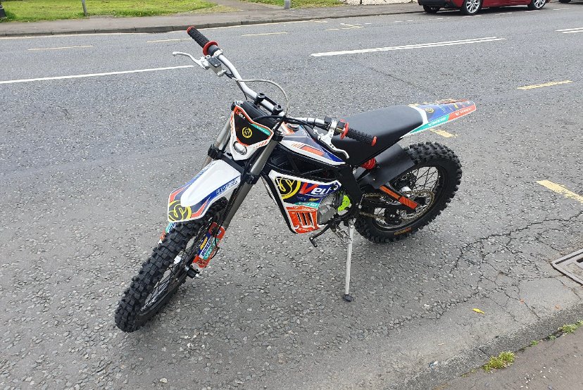 PSOSLevenmouth's tweet photo. Electric motorbike seized by oor #ImprovingLevenmouthTogether 🤝 team.
Nay insurance, nay allowed.
#ASBBusters 
#OpParamount https://t.co/AsdOCeC0xT