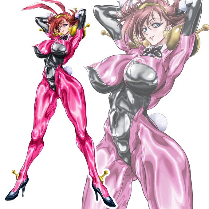 レイン・ミカムラ
「ファイティング・バニースーツ」  ('ー`)
 #Gガン #Gガンダム 