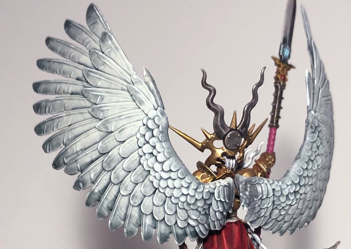 Paprinas's tweet image. Started on Yndrasta today as a gift to a friend. First stormcast model, feels pretty nice to paint 😊 #ageofsigmar #PaintingWarhammer #warhamfam #WarhammerCommunity #wepaintminis #wip