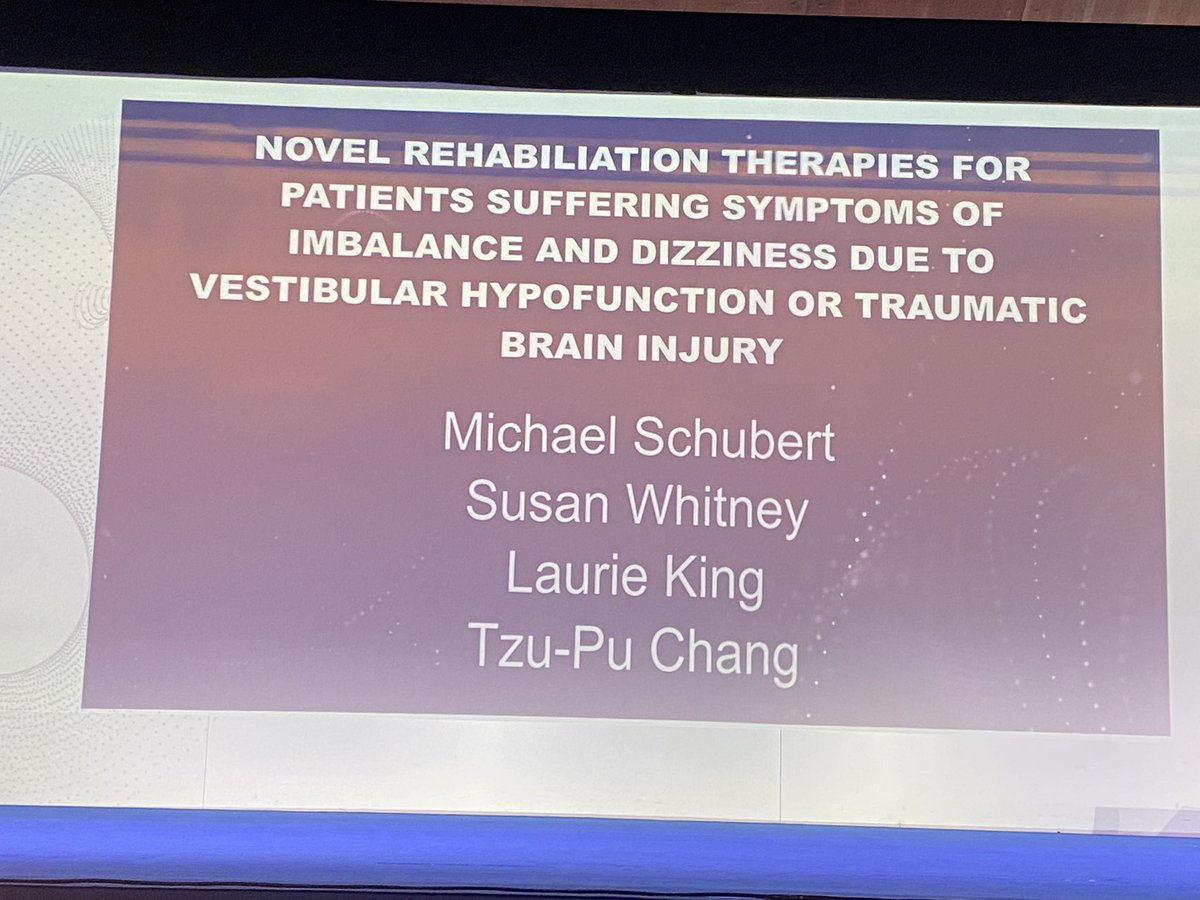 I might be a little bit excited for this session 😊 #barany2022