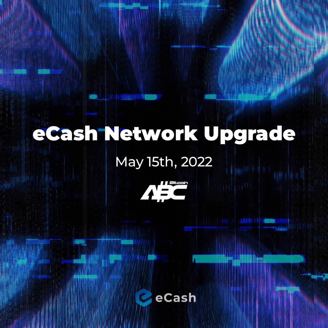 5 days until #eCash network upgrade! ⚙️

All operators of Bitcoin ABC full node are required to upgrade to the latest major version (0.25.x) before May 15th.

🔗 bitcoinabc.org/upgrade/

ℹ️ Note: No action is required for $XEC holders.

#JustBuild 🛠 ecash.coin.dance