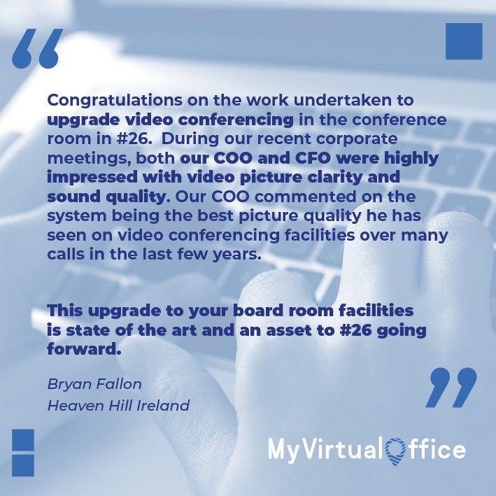 mvocommunity's tweet photo. Feedback from clients is essential for growth as it gives us some invaluable first-hand knowledge on what our community thinks of our services. Check out the feedback below on our new Logitech Swytch system available in all our meeting rooms. 

#JoinTheVirtualRevolution https://t.co/Zbz4N4NXvh