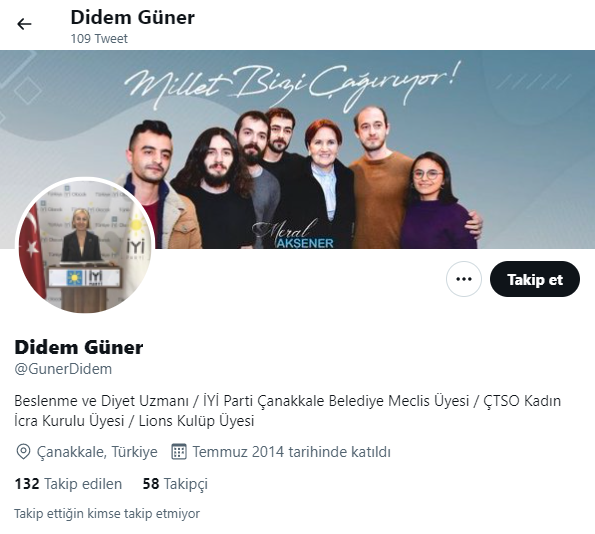 omerdumgiriz's tweet image. İyip Çanakkale Belediye Meclis Üyesi, Lion Didəm Günər:

"Anneannem Selanik göçmeni"