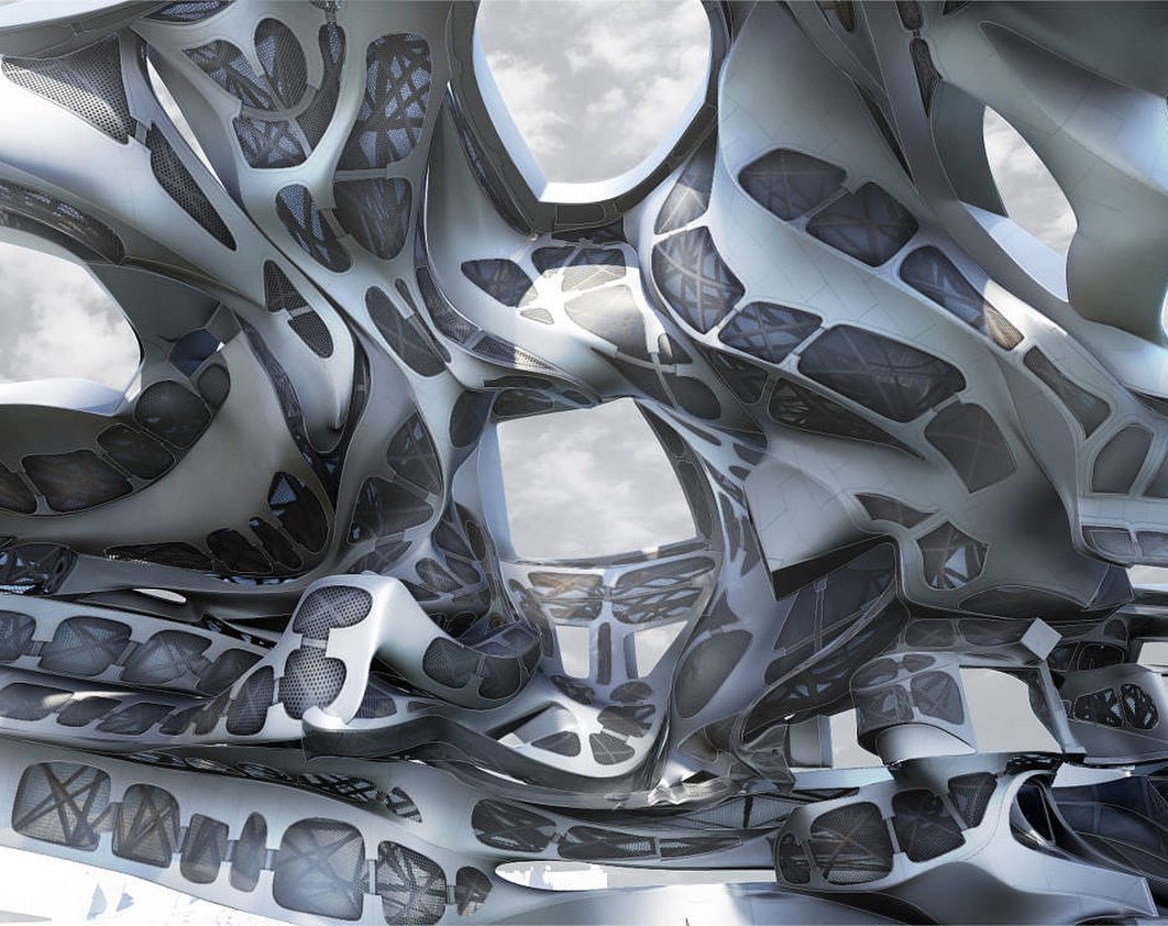 parametricarch's tweet photo. M&amp;N, is a proposal design by Danny Karas for a fire house design competition in San Francisco Port 30. The program includes rooms for living, working, and learning for the Fire Department.

#sciarc #Maquette #conceptproject #proposal #digitaldesign #design #parametric https://t.co/ycV9xnlaEQ