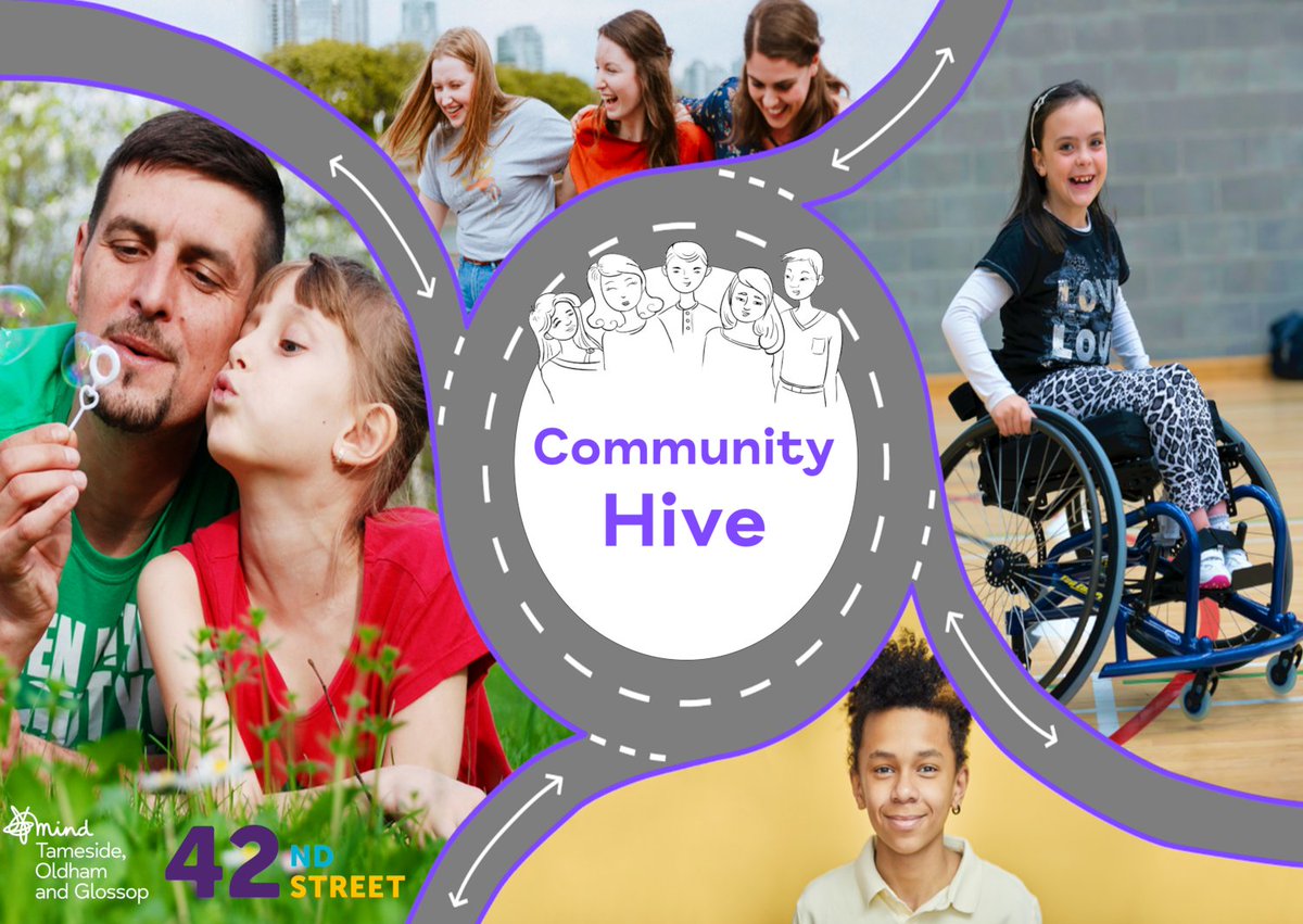 TOGMind's tweet photo. On Wed 11th May - During this Mental Health Awareness Week - From 4pm to 8pm children, young people and families can drop into our Community Hive session at our office 216-218 Katherine Street, OL6 7AS. #MHAW2022 #TamesideTogether #IveBeenThere @TamesideCouncil @TGCCG https://t.co/9DkD7z15ZY