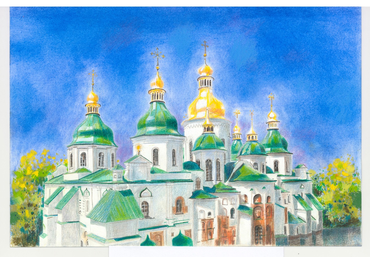 GreetsFromUK's tweet photo. In support of #UKRAINE #HUMANITARIANAID A #CARDFORUKRAINE #SAINTSOPHIA #KYIV #WORLDHERITAGESITE  Profits from card sales donated to #DISASTERSEMERGENCYCOMMITTEE
#UKRAINEHUMANITARIANAPPEAL https://t.co/OBeyQg4mhM